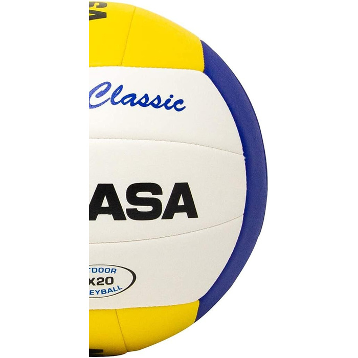 Волейбольний м'яч Mikasa VX20 Beach-Klassiker, білий, для пляжу