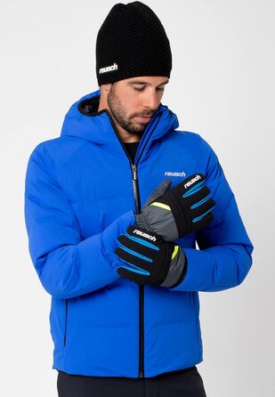 Чоловічі зимові рукавички Reusch Baldo R-Tex XT – вітрозахисні, водонепроникні, дихаючі, теплі, унісекс, для снігу та гірськолижного спорту
