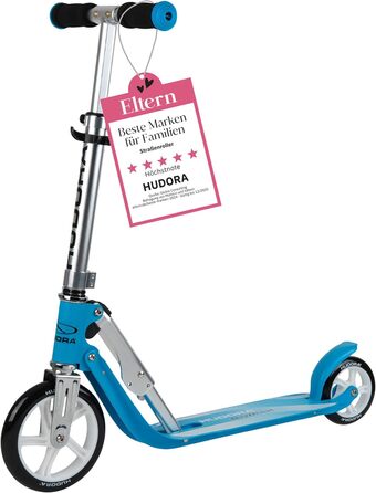 Дитячий алюмінієвий самокат HUDORA Little BigWheel, складаний, з великими колесами, регульована висота, до 100 кг, для дітей від 3 років