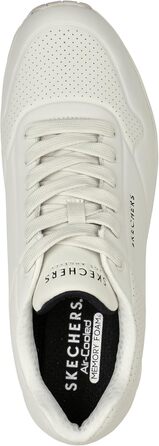 Чоловічі кросівки Skechers UNO Stand ON AIR, білий, сірий, 42.5 EU