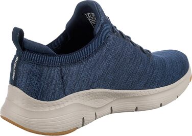 Чоловічі кросівки Skechers Arch Fit Waveport, 42 EU, темно-синій, сітчаста обробка
