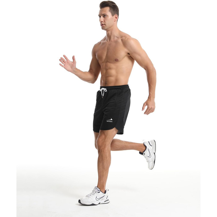 Спортивна сумка для чоловіків, фітнесу, тренувань у залі з блискавкою, темно-синій колір / з петлею для рушника (M, чорний / з петлею для рушника)