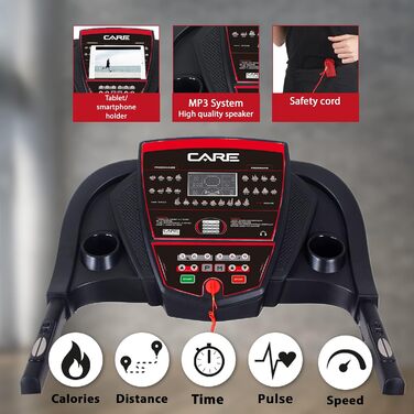 Бігове полотно CARE FITNESS Jog Runner 55740-2 - для дому, фітнесу