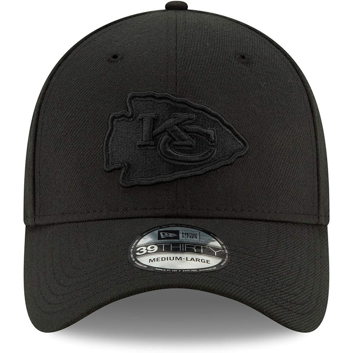 Кепка New Era NFL 39Thirty з логотипом команди Chiefs, чорна, L-XL