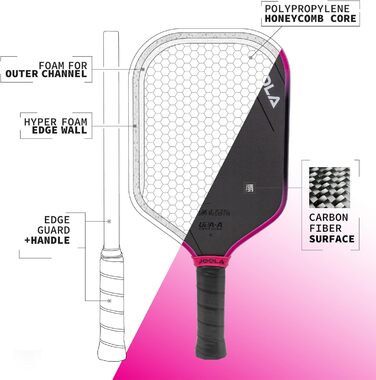 Ракетка для піклболу JOOLA Magnus 14, 14 мм - професійна якість