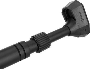 Кімнатна турнік Gymtek для дверних прорізів 70-100 см - для домашнього фітнесу, силових тренувань, чорний