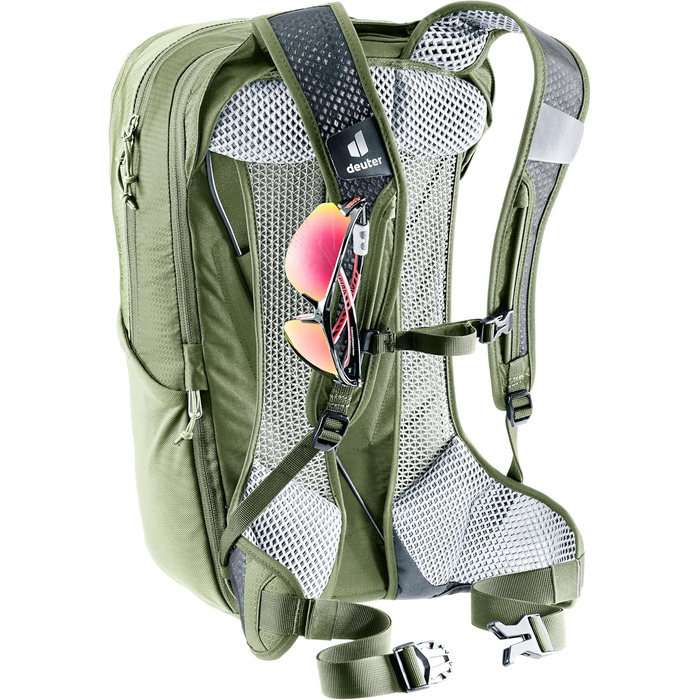 Велосипедний рюкзак Deuter Race Air 14+3 літри, спортивний, з вентильованою спинкою