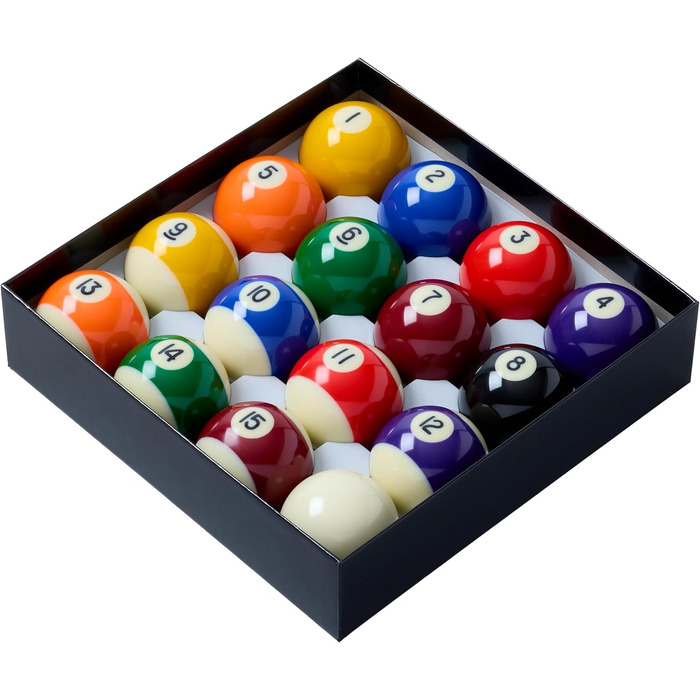 POWERGLIDE Набір для більярду в басейні POWERGLIDE, чоловічий, Poolball 1'7/8 (47.6mm)