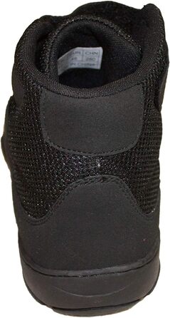 Черевики Boxschuhe чорного кольору, шкіра/сітка, 46 EU