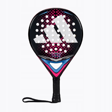 Дитяча ракетка для падел-тенісу adidas Arrow Hit Junior, white/pink — розмір OS