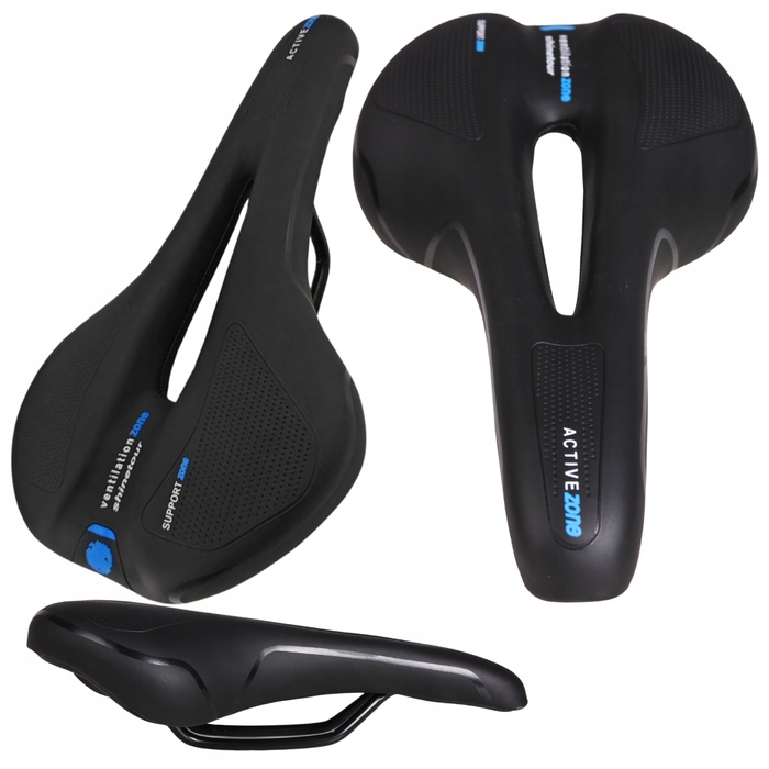 Велосипедне сідло Fit4Med Airflow — м'яке, з пінополіуретаном, 150 мм