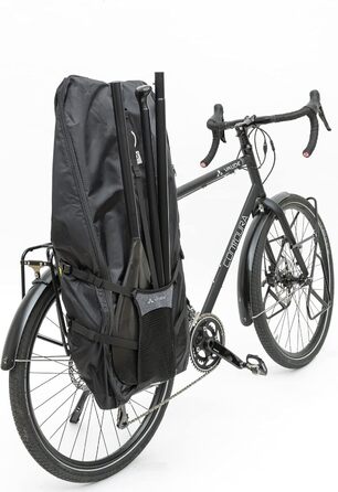 Велосипедна сумка VAUDE Trailcargo, універсальний розмір, яскраво-зелена/чорна