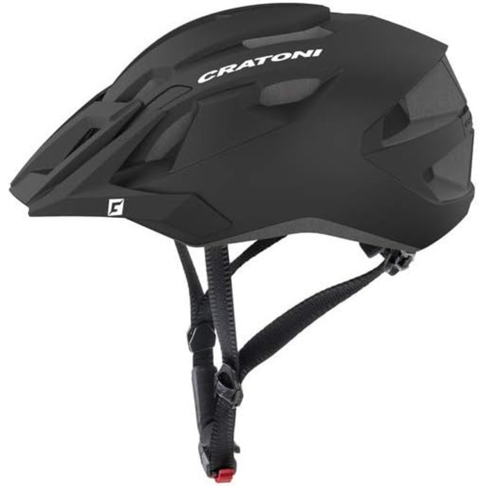 Дитячий велосипедний шолом Cratoni Allride MTB, чорний, універсальний розмір
