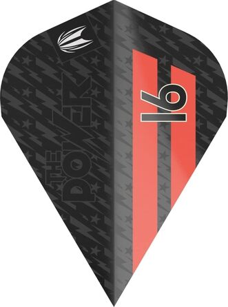 Дартс Target Phil Taylor Power 9-Five Gen 7, 95% вольфрам, професійний набір, м'який наконечник, 20 г