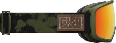 Гірськолижна маска Giro Ringo унісекс, зелена лінза, універсальний розмір