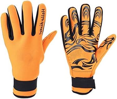 Рукавички для плавання VGEBY1, 2 мм неопрен, 5 пальців, для водного спорту, дорослі (Помаранчевий, L)