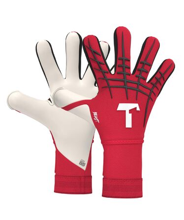 Воротарські рукавиці T1TAN Profi Beast 3.0 Red - захист пальців, розміри 6-11, для дорослих та підлітків