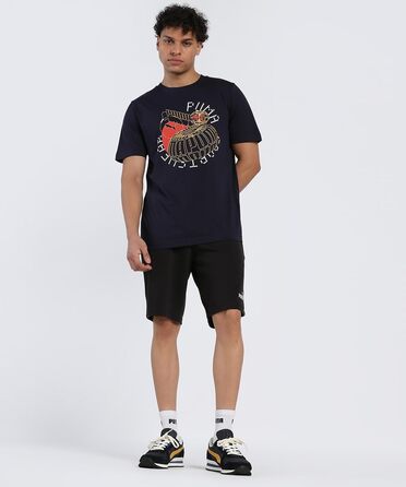 Чоловічі спортивні шорти PUMA, колір Puma Black, розмір L