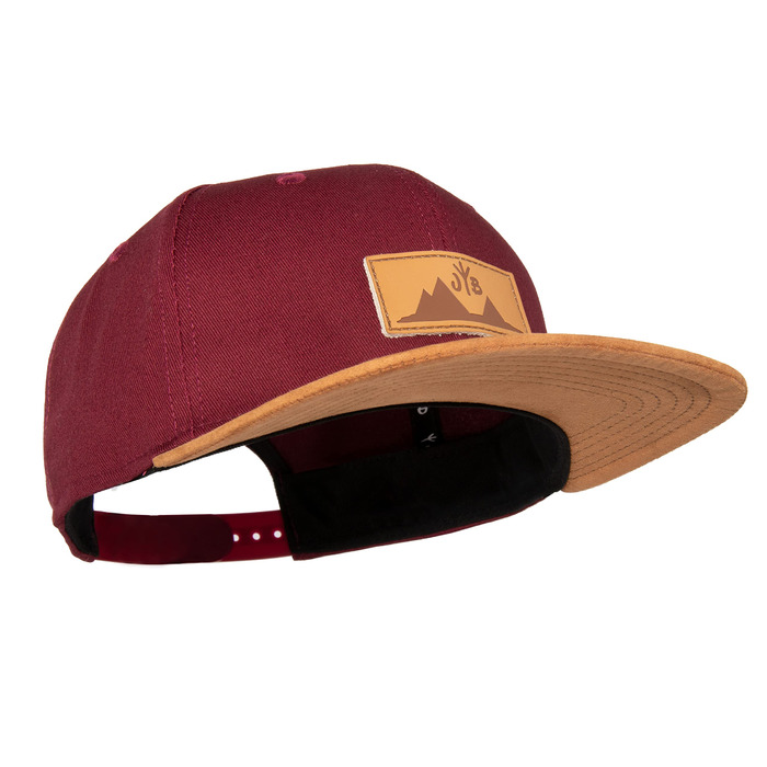 Кепка-снепбек Jumping Bird унісекс, регульована бейсболка для прогулянок, бордова, один розмір