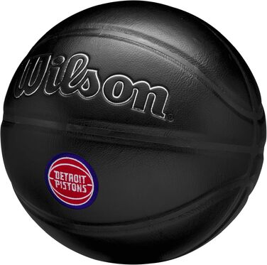 Баскетбольний м'яч Wilson NBA Team Premiere Detroit Pistons, розмір 7 (29.5