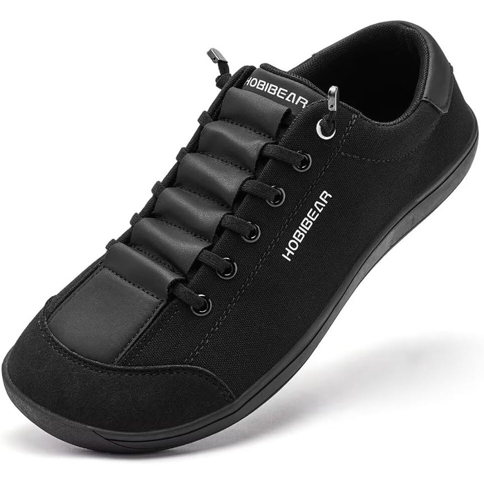 Шкарпетки-взуття HOBIBEAR для жінок та чоловіків, чорні, розмір 45 EU, широкі, для трекінгу та бігу по пересіченій місцевості, легкі та зручні