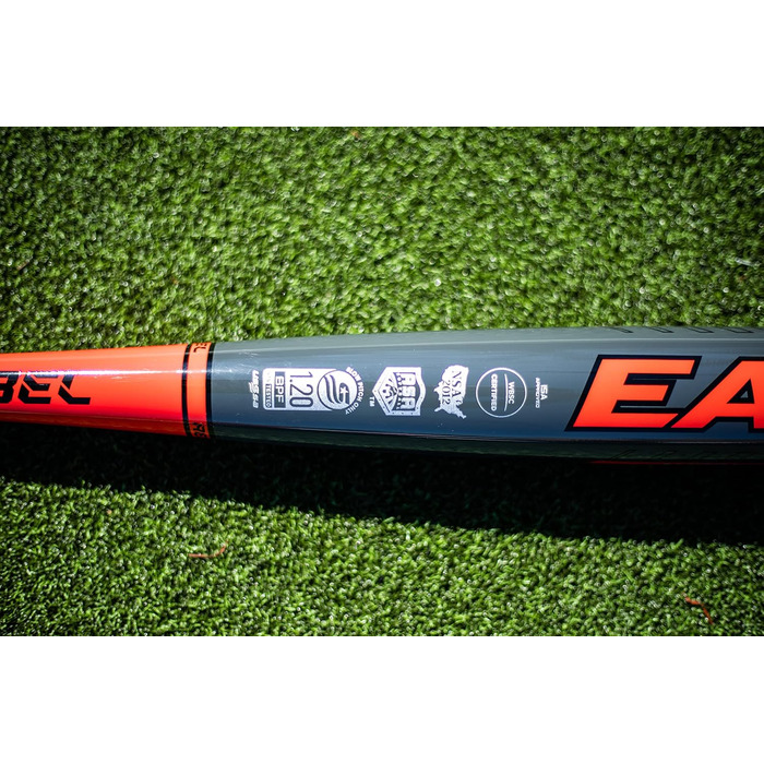 Бейсбольна бита EASTON Rebel Slowpitch 2021, 77 см, алюмінієва, однокомпонентна, для софтболу, допущена для всіх полів
