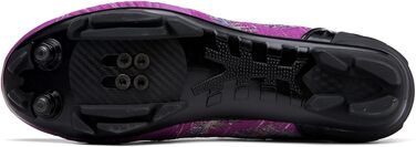 Жіночі велотуфлі для MTB, Mountainbike, сумісні з SPD, дихаючі, фіолетові (42 EU)