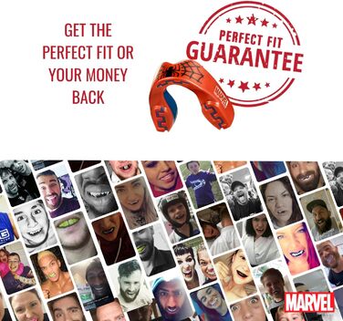 Захисна капа Marvel Spider-Man для спорту, дорослих і дітей, для єдиноборств, боксу, хокею, регбі, 12+ років