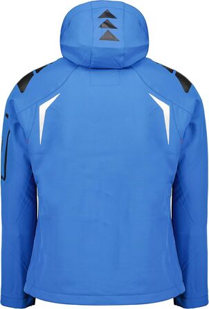 Чоловічий теплий халат Geographical Norway Tangata Herren, червоний (S, Königsblau Schwarz)