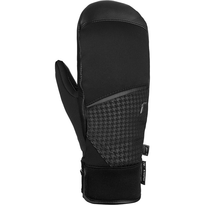 Жіночі рукавиці Reusch Mara R-Tex XT Extra Warm, водонепроникні, дихаючі, чорні/білі, розмір 7.5
