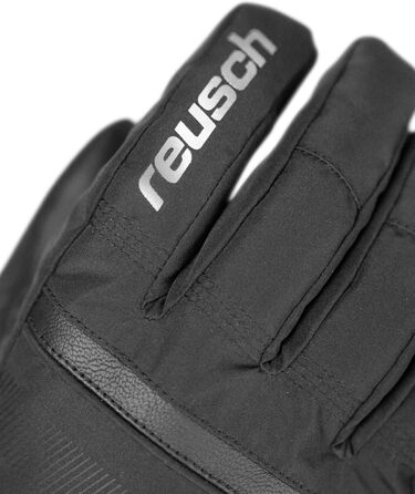 Універсальні зимові рукавички Reusch для дорослих, сенсорні, чоловічі, чорні-сріблясті, розмір 10