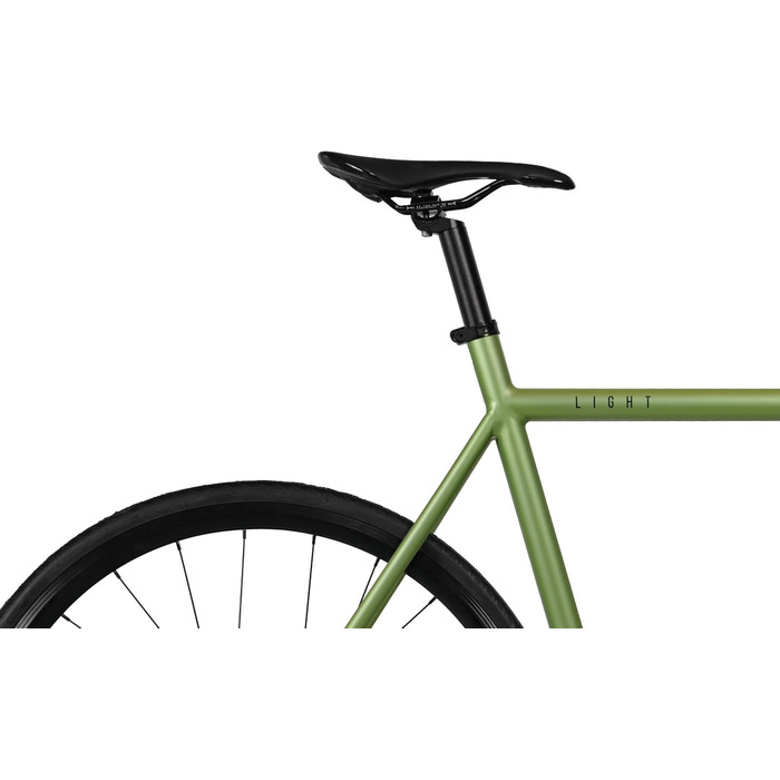 Велосипед FabricBike Light PRO Fixie, алюмінієва рама, 28'', синглспід, жорстка вісь, 6 кольорів, 3 розміри, 8,45 кг, Army Orange, розмір M (54 см)