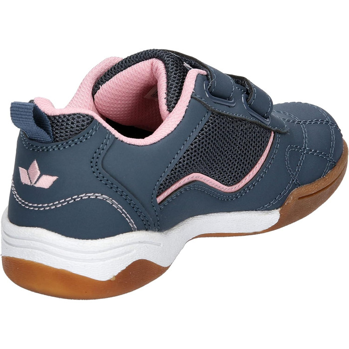 Дитячі спортивні зала спортивні черевики Lico Sloan (28 EU, сірий, рожевий)