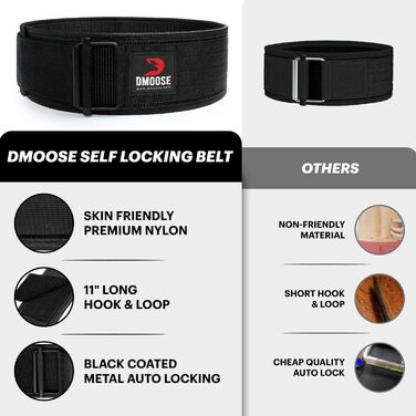 Пояс для важкої атлетики Dmoose 4