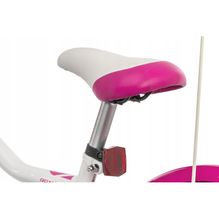 Дитячий велосипед INDIANA Roxy Kid 16 дюймів для дівчинки, Білий