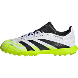 Дитячі футбольні бутси adidas Predator League Turf, Cloud White/Core Black/Lucid Lemon