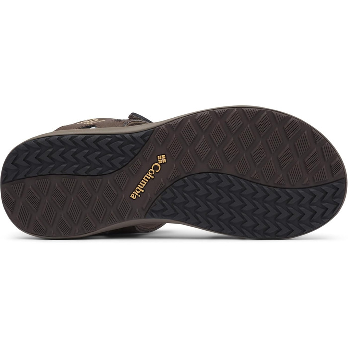 Сандалі Columbia Herren 2 Strap 43 EU коричневі Cordovan Curry - чоловічі літні сандалі
