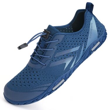 Аквашузи IceUnicorn Strandschuhe (39 EU, темно-сині) для плавання, швидкого висихання, чоловічі/жіночі