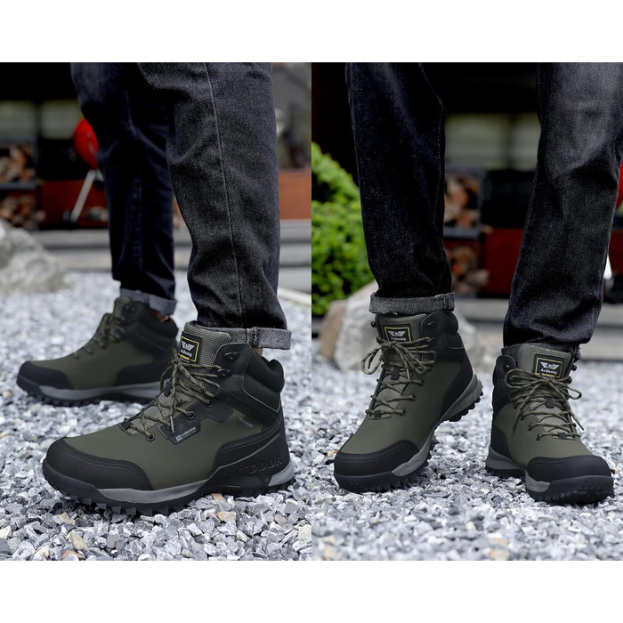 Черевики зимові чоловічі Arrigo Bello - тепла зимова взуття для роботи та прогулянок, розмір 41-46