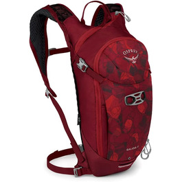 Велосипедний рюкзак Osprey Salida 8, червоний, для жінок