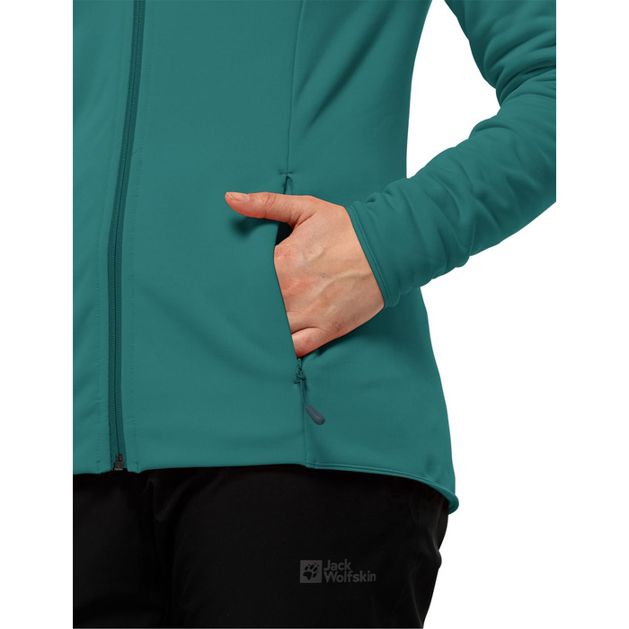 Жіноча куртка Jack Wolfskin Baiselberg, колір Petrol, розмір M