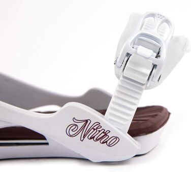 Кріплення для сноуборду Nitro Cosmic BDG White Pearl (для жінок)