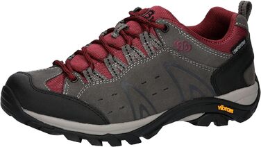 Туфлі трекінгові та похідні Brütting Mount Bona Low (38 EU, Сірий Бордовий)