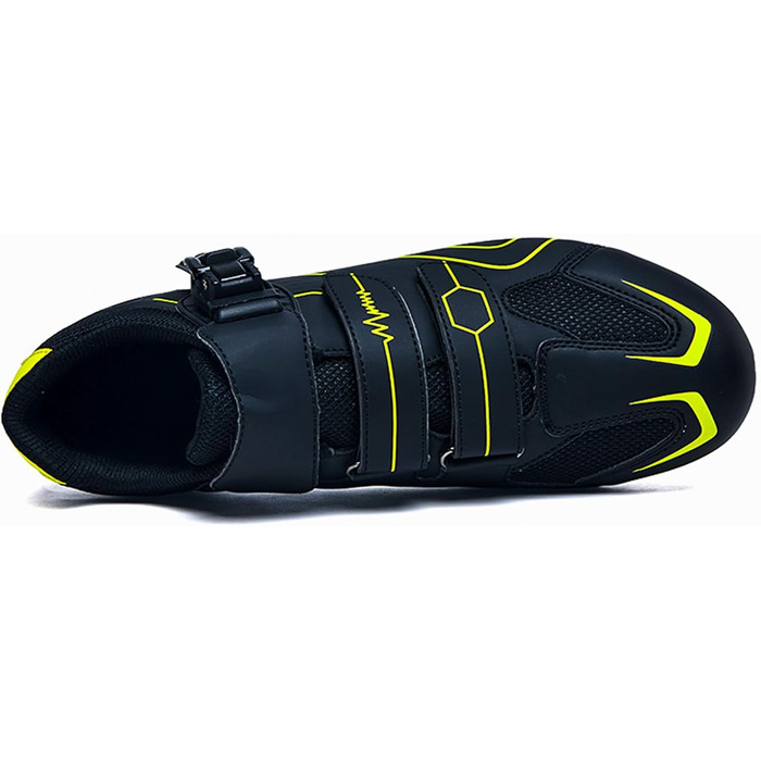 Велосипедні шкарпетки для чоловіків та жінок, MTB, шосейні, крос-кантрі, кросівки, смугасті, дихаючі, для активного відпочинку, велосипедні MTB шкарпетки (43 EU, жовті)