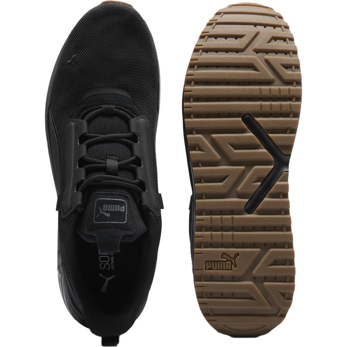 Кросівки PUMA Pacer 23 для чоловіків (40 EU, чорний/сірий/чорний)