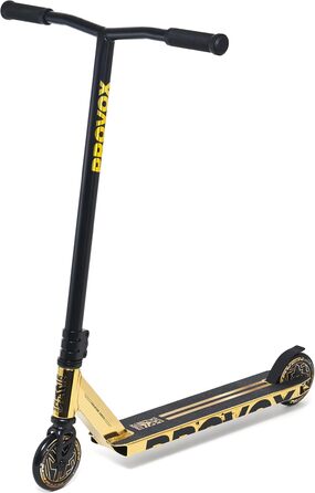 Самокат трюковий RAVEN Evolution Provox Gold 100мм для дітей та дорослих: PU+PP колеса, підшипники ABEC-7