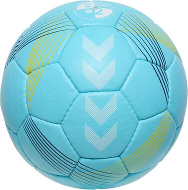 Гандбольний м'яч hummel Elite для дорослих, розмір 3, синій/білий/жовтий