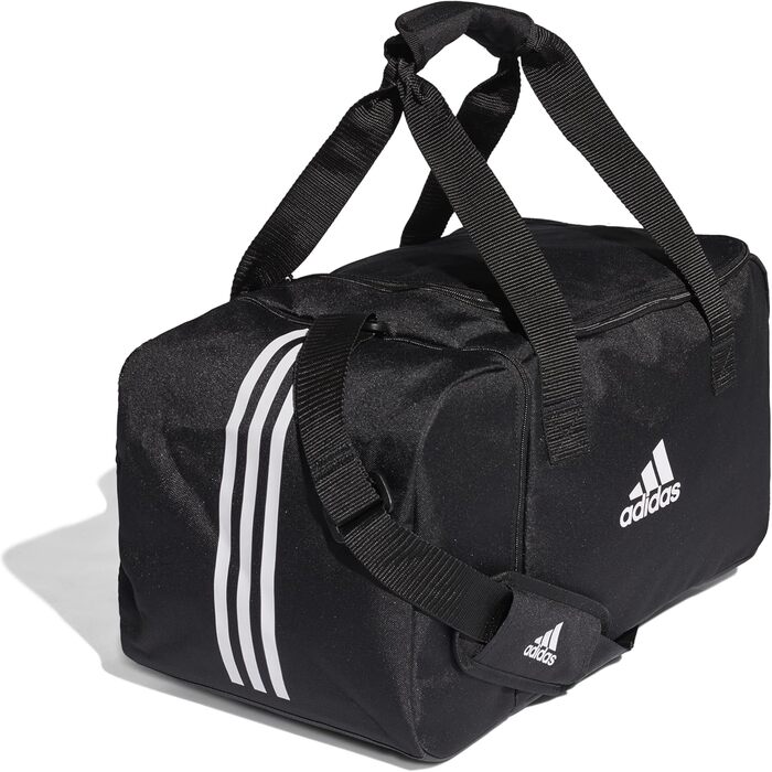 Дорожня сумка Adidas TIRO Small, унісекс, чорна-біла