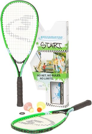 Набір воланів Speedminton Mix Tube, 5 шт, жовті, універсальний розмір, зелений/червоний/синій/чорний