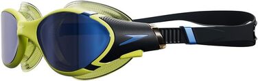 Універсальні окуляри для плавання Speedo Biofuse 2.0, дзеркальні, чорні/сині, розмір універсальний